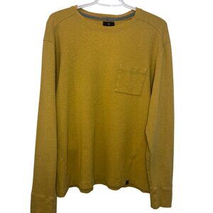 Wind River Outfitting yellow long sleeve crew neck sweater size L